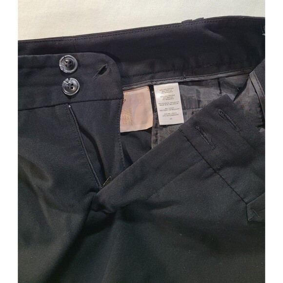 Daisy Fuentes Petites Black Dress Slacks Size 6P Stretch Work Pants - Picture 6 of 13